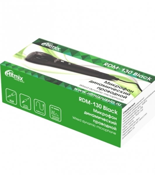 Микрофон RITMIX RDM-130 черный