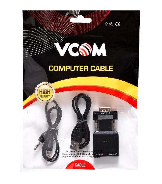 Переходник HDMI(F) --> VGA(M)+audio, AOpen CA336A 1080x60Hz