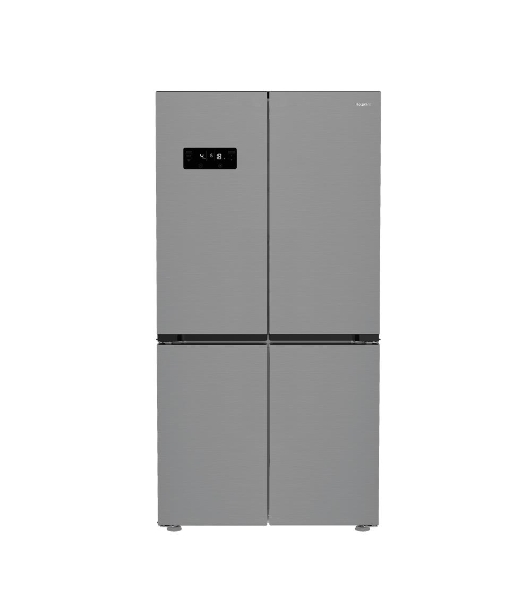 Холодильник Hotpoint HFP4 625I X нержавеющая сталь, трехкамерный, 376/165л, морозилка снизу, No Frost, Side by Side