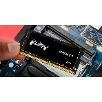 Оперативная память Kingston Fury Impact, DDR5, 16Gb (1x16Gb), 6400MHz, CL38, ECC, SO-DIMM, с радиатором, черный, фото4