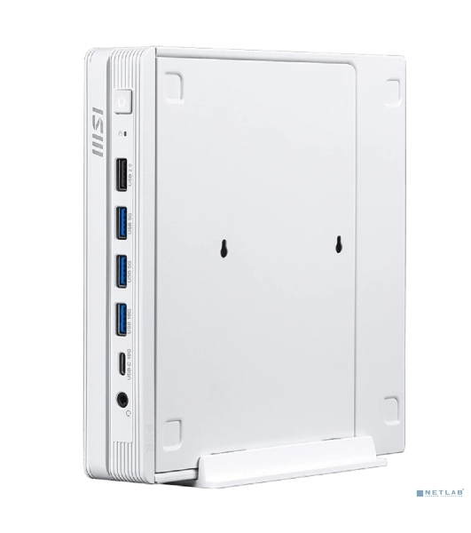 Неттоп MSI Pro DP10 A14MG-011XRU i5 14400 (2.5) 16Gb SSD512Gb UHDG без ОС 2.5xGbitEth WiFi BT белый (9S6-B21012-011)