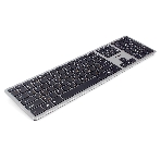 Клавиатура беспроводная Gembird KBW-3, USB, серебристый/черный, фото4