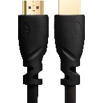 Кабель GCR Premium 1.8m HDMI 2.0, HDR, Ultra HD 4K60 Hz/5K30Hz, 3D, Ethernet 18.0 Гбит/с, OD8.0 мм, 28/26 AWG, черный, фото6