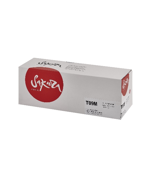 Картридж Sakura T09M-ECO (3018C006) для Canon, пурпурный, 5900 к. (чип без счетчика копий)