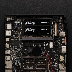 Оперативная память Kingston Fury Impact, DDR5, 16Gb (1x16Gb), 6400MHz, CL38, ECC, SO-DIMM, с радиатором, черный, фото3