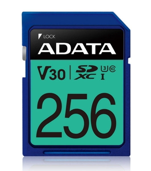 Флеш карта SD ADATA 256Gb ADATA Premier Pro SDXC Class 10 UHS-I U3 V30S 95/60 MB/s