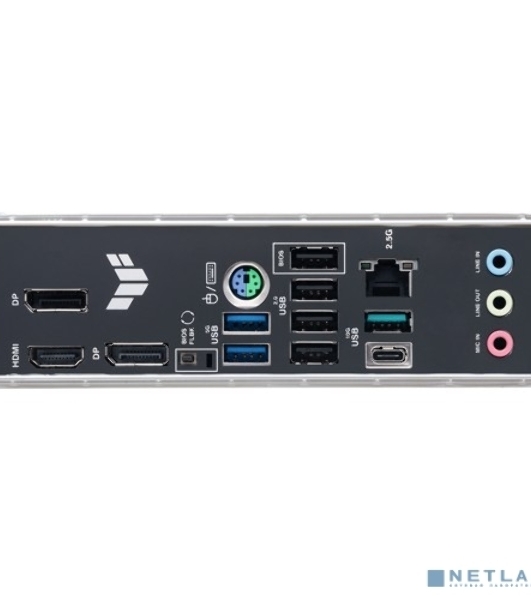 Материнская плата ASUS TUF GAMING B650M-E, AM5, AMD B650, 4xDDR5, 4xSATA, 2xM.2, 1xPCIe 4.0 x16, 2xPCIe x1, 2xDP, 1xHDMI, 1x 2.5Gb LAN, 1xUSB-A 3.2 Gen 2, 2xUSB-A 3.2 Gen 1, 4xUSB 2.0, 1xUSB-C 3.2 Gen 2, 3x3.5 мм, 7.1, mATX