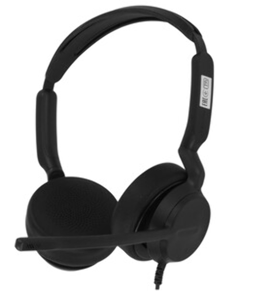 Гарнитура Yealink UH42 Dual UC чёрный, проводная, USB