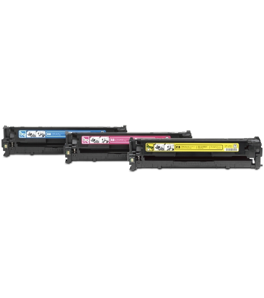 Картридж лазерный набор HP CF370AM № 305A голубой/пурпурный/желтый CLJ M451 (CE411A+CE412A+CE413A)