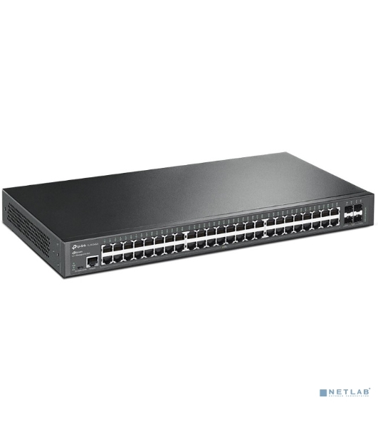 Коммутатор 48-портовый гигабитный управляемый уровня 2+ TP-Link TL-SG3452X JetStream с четырьмя слотами SFP+ 10 Гбит/с