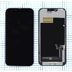 Дисплей для Apple iPhone 13 в сборе с тачскрином (OLED) черный, фото 1