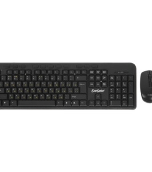 Комплект клавиатура+мышь ExeGate Professional Standard Combo MK110 проводной, USB, 1000 DPI, чёрный