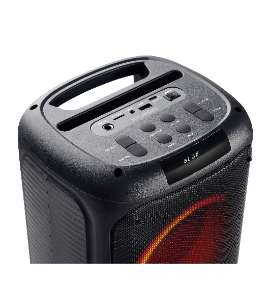 Минисистема Hyundai H-MC1231 черный 40Вт FM USB BT micro SD