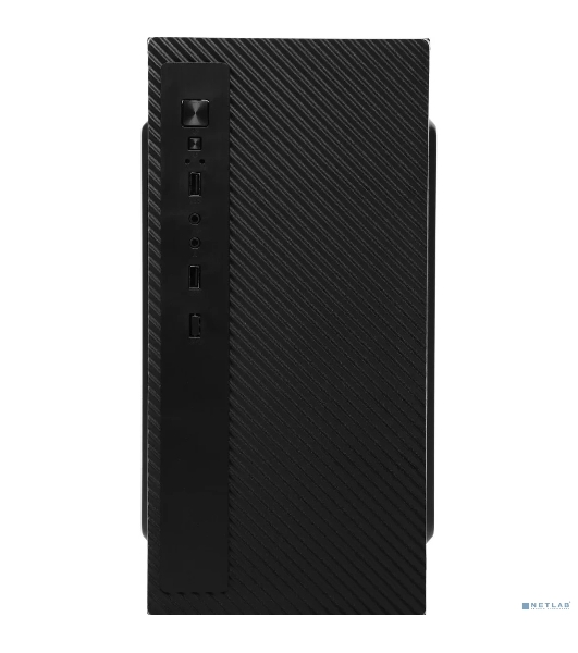 Компьютерный корпус Accord Entry ACC-2053B черный без БП mATX 1x80мм 1x120мм 2xUSB2.0 audio