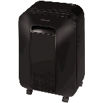 Шредер Fellowes PowerShred LX200 черный (секр.P-4)/перекрестный/12лист./22лтр./скрепки/скобы/пл.карты, фото4