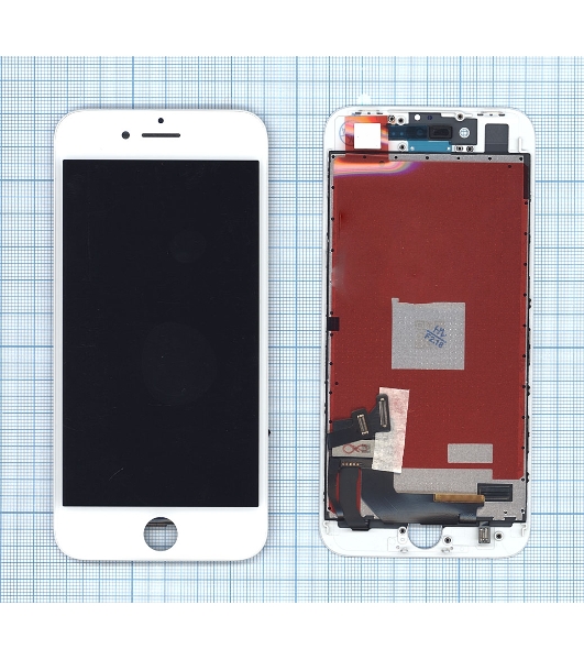 Дисплей для iPhone 8 в сборе с тачскрином (Hancai) белый