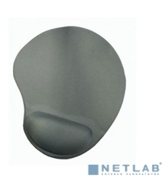 Коврик для мыши гелевый Buro BU-GEL/grey, серый, 230х205х25