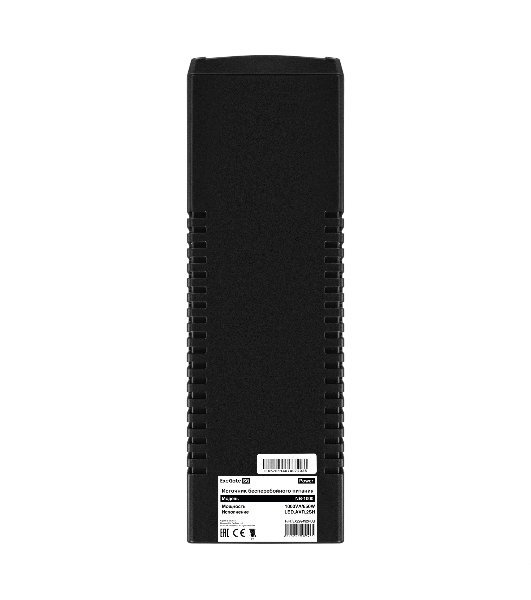 Источник бесперебойного питания ExeGate Power NB-1000.LED.AVR.2SH (1000VA/650W, LED, AVR, 2*Schuko, батарея 12V 9Ah, черный)