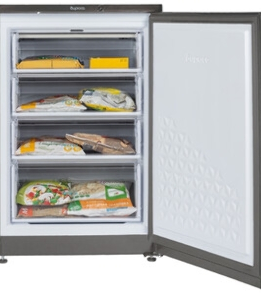 Морозильная камера Бирюса W514 графит 110л, 4 ящика