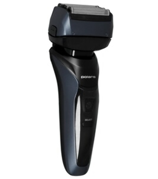 Электробритва Polaris PMF 1016RC wet&dry 7D PROF 4+ черный/Темно-синий