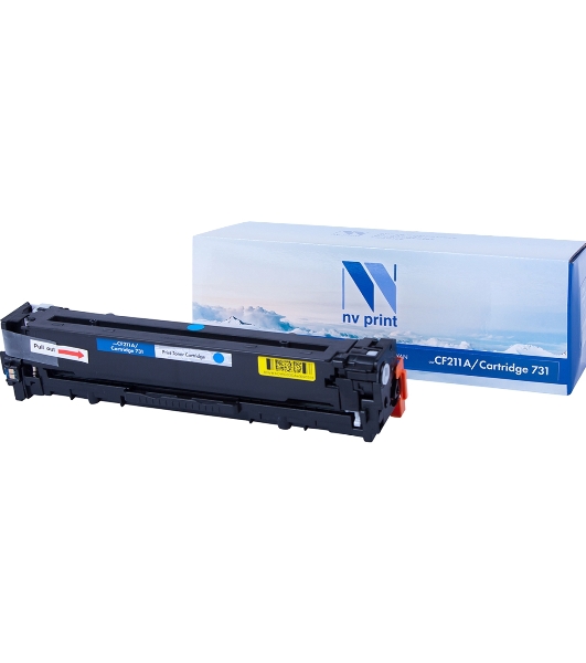 Картридж лазерный NVPrint совместимый HP CF211A/Canon 731 Cyan для LaserJet Color Pro M251n/M251nw/M276n/M276nw/Canon LBP-7100Cn/7110Cw (1800k)