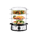 Пароварка Centek CT-1457 серебристый, 9 л, ярусы - 3, 800 Вт, механическое, фото6