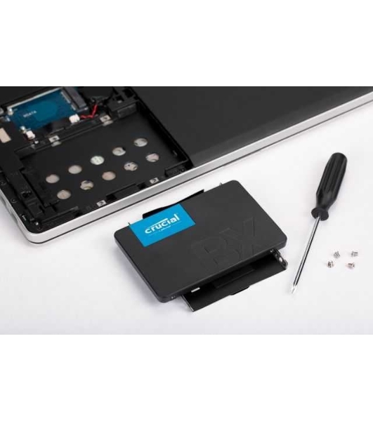 Накопитель SSD Crucial BX500, 1Tb, SATA III, 2.5', R/W 540/500