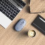 Мышь беспроводная Logitech Pebble M350 серый, 1000 dpi, радиоканал, Bluetooth, USB, кнопки - 3, фото13
