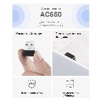 Адаптер Wi-Fi/AC650 Nano Wi-Fi USB Adapter, фото15