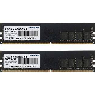 Оперативная память Patriot Signature, DDR4, 16GB (2x8 GB), 3200 MHz, CL22, DIMM