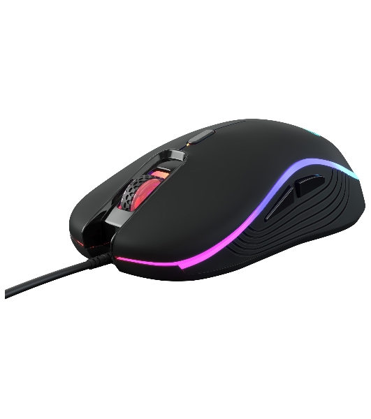 Мышь проводная Oklick GMNG 723GM черный, 3200 dpi, USB, кнопки - 6