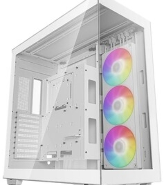Компьютерный корпус Deepcool CH780 WH белый без БП ATX 2x120мм 1x140мм 2xUSB 3.0 audio bott PSU