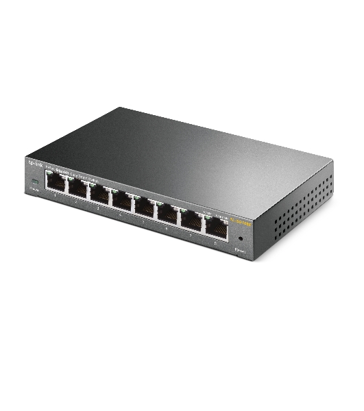 Коммутатор TP-Link SMB TL-SG108E 8-port Desktop Gigabit Switch, 8 10/100/1000M RJ45 ports