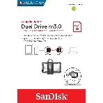 Флешка USB 64 Gb SanDisk Ultra Android Dual OTG, m3.0/USB 3.0, черный, фото10