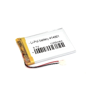 Аккумулятор Li-Pol (батарея) 4.1x46x61мм 2pin 3.7V/1300mAh