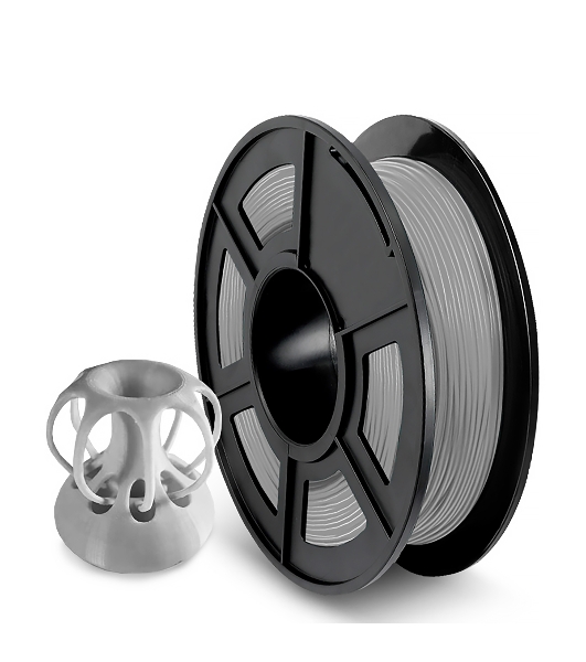 Филамент NVPrint TPU Grey для 3D печати диаметр 1.75мм длина 165 метров масса 0,5 кг