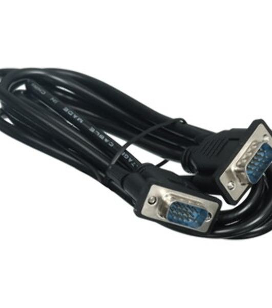 Кабель GoPower VGA (m)-VGA (m) 1,8м ПВХ черный Premium Zip-Lock c подвесом (1/100)
