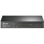 Коммутатор 9-port 10/100Mbps unmanaged switch with 8 PoE+ ports, compliant with 802.3af/at PoE, 65W PoE budget, support 250m Extend Mode, Priority mode and Isolation mode, desktop mount, plug and play., фото 1