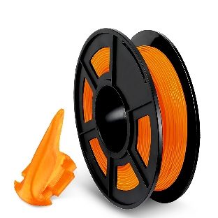 Филамент NVPrint TPU Orange для 3D печати диаметр 1.75мм длина 165 метров масса 0,5 кг