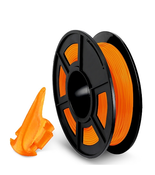 Филамент NVPrint TPU Orange для 3D печати диаметр 1.75мм длина 165 метров масса 0,5 кг