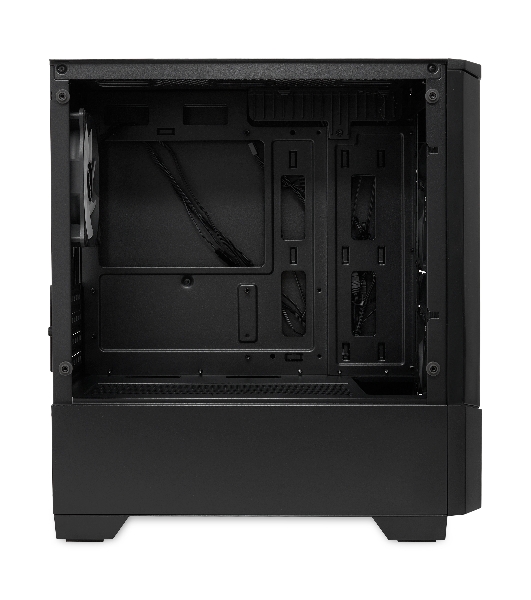 Компьютерный корпус HSPD M330, Mesh Mini-tower, черный, TG, 0.6 SPCC, 3x120mm ARGB mATX, mITX 175/330/160mm 2x2.5', 2x3.5', 4xPCI 1xUSB-A 3.0, 2xUSB-A1.0 365x216x405mm
