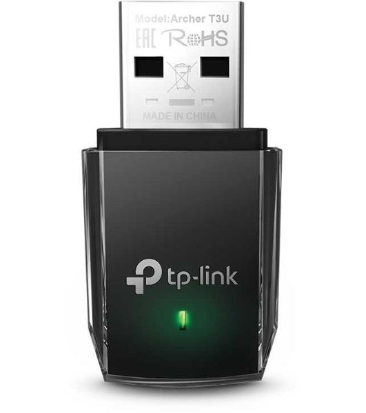 Адаптер TP-Link Archer T3U AC1300 Мини Wi-Fi MU-MIMO USB-адаптер