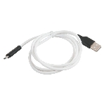 Кабель USB 2.0 HOCO X21, силиконовая оплетка, AM/microBM, бело-черный, 1м, фото4