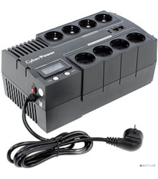 Источник бесперебойного питания CyberPower BR1200ELCD/1200 ВА/720 Вт/8 х CEE 7 (евророзетка)