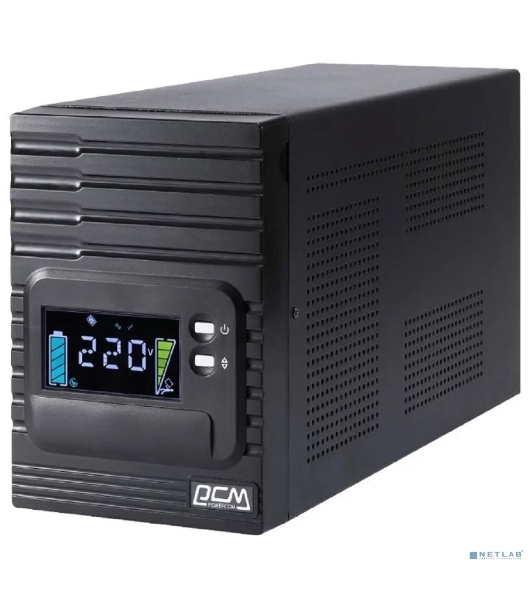 Источник бесперебойного питания Powercom Smart King Pro+ SPT-1500-II LCD 1200Вт 1500ВА черный
