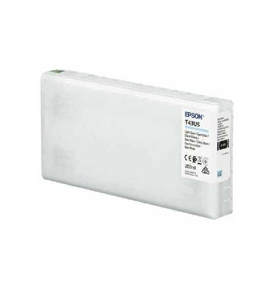Картридж струйный Epson T43U (C13T43U540) светло-голубой (200 мл) для SureLab SL-D800