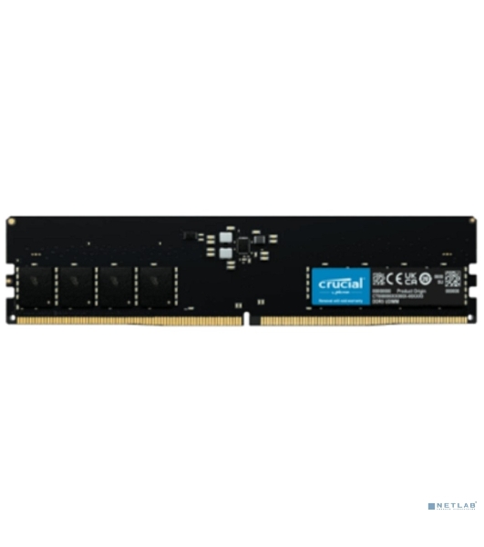 Оперативная память Crucial, DDR5, 32Gb (1x32Gb), 5600MHz, CL46, DIMM