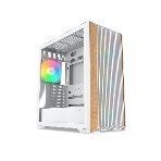 Компьютерный корпус без блока питания SAMA Z60 белый, Midi-Tower, TG, 4x140мм ARGb, 2xUSB 3.0 + 1xUSB 3.1 Type-C, E-ATX, ATX, mATX, mITX белый, фото10