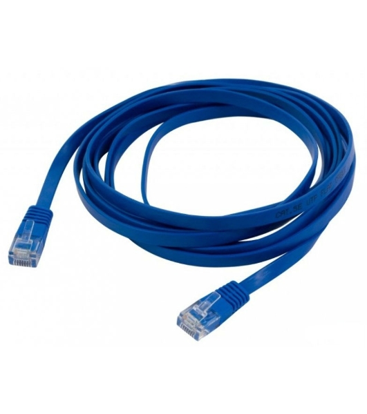 Патч-корд molded 5E Copper 1m Blue
