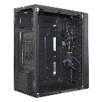 Компьютерный корпус Minitower ExeGate mEVO-9302-RGb (mATX, без БП, 2хUSB+1хUSB 3.0, HD аудио, черный с RGb подсветкой), фото5